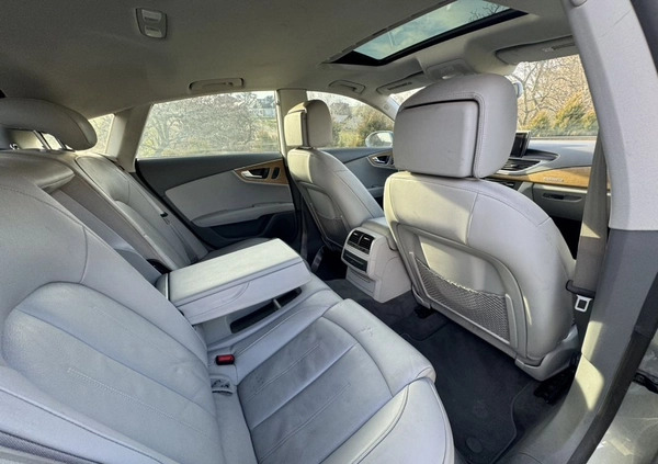 Audi A7 cena 38900 przebieg: 70042, rok produkcji 2012 z Iława małe 596